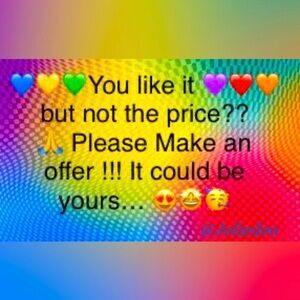 💙If you like it, Make me an offer!💙